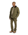 Chore Canvas Jacket in Military Green