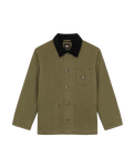 Chore Canvas Jacket in Military Green