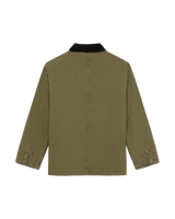 Chore Canvas Jacket in Military Green