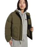 Summerdale Puffer Jacket in Military Green