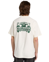 The Dickies Mens Gordonsville T-Shirt in Egret
