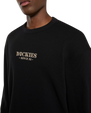 Waffle Long Sleeve T-Shirt in Black