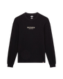 Waffle Long Sleeve T-Shirt in Black