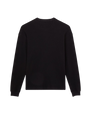 Waffle Long Sleeve T-Shirt in Black