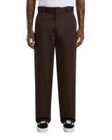 The Dickies Mens 248 Work Trousers in Dark Brown