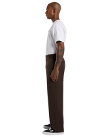 The Dickies Mens 248 Work Trousers in Dark Brown