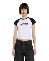 Derby Raglan T-Shirt in White