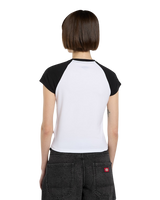 Derby Raglan T-Shirt in White