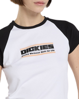 Derby Raglan T-Shirt in White