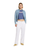 Derby Raglan T-Shirt in Retro Indigo