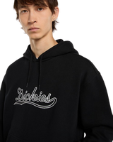 Loose Wave Hoodie in Black