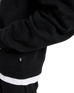 Loose Wave Hoodie in Black