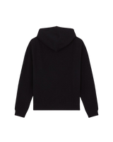 Loose Wave Hoodie in Black