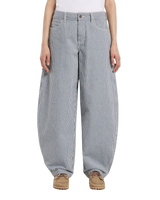 Hickory Loose Straight Carpenter Trousers in Retro Indigo