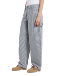 Hickory Loose Straight Carpenter Trousers in Retro Indigo
