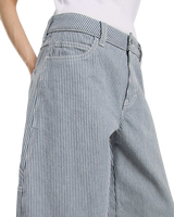 Hickory Loose Straight Carpenter Trousers in Retro Indigo