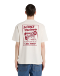 The Dickies Mens Dry Ridge T-Shirt in Egret