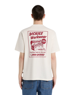 The Dickies Mens Dry Ridge T-Shirt in Egret