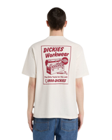 The Dickies Mens Dry Ridge T-Shirt in Egret
