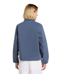 Unlined Canvas Chore Jacket in Retro Indigo