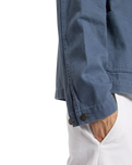 Unlined Canvas Chore Jacket in Retro Indigo