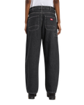 957 Loose Tapered Work Jeans in Black Wash Faded