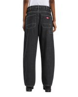 957 Loose Tapered Work Jeans in Black Wash Faded