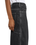 957 Loose Tapered Work Jeans in Black Wash Faded