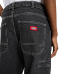 957 Loose Tapered Work Jeans in Black Wash Faded