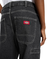 957 Loose Tapered Work Jeans in Black Wash Faded