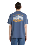 The Dickies Mens Wellsville T-Shirt in Retro Indigo