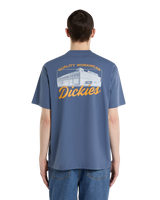 The Dickies Mens Wellsville T-Shirt in Retro Indigo
