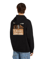 Donut House Hoodie in Black