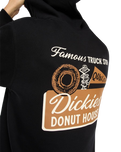 Donut House Hoodie in Black