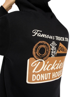 Donut House Hoodie in Black