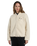 The Dickies Womens Central Sherpa Bomber Jacket in Whitecap