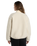 The Dickies Womens Central Sherpa Bomber Jacket in Whitecap