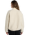 The Dickies Womens Central Sherpa Bomber Jacket in Whitecap