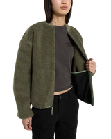 Central Sherpa Bomber Jacket in Sea Spray