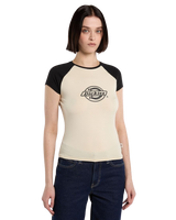 Forth Shaw Raglan T-Shirt in Black