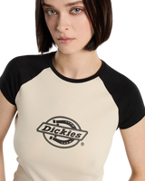 Forth Shaw Raglan T-Shirt in Black