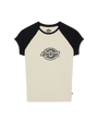 Forth Shaw Raglan T-Shirt in Black
