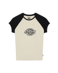 Forth Shaw Raglan T-Shirt in Black