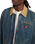 Denim Painter Jacket in Khaki Tinted Blue