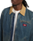Denim Painter Jacket in Khaki Tinted Blue