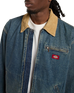 Denim Painter Jacket in Khaki Tinted Blue
