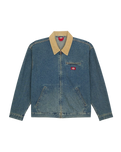 Denim Painter Jacket in Khaki Tinted Blue