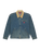 Denim Painter Jacket in Khaki Tinted Blue