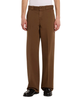 The Dickies Mens 247 GD Loose Work Trousers in Timber Brown