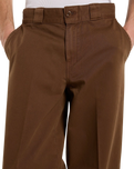 The Dickies Mens 247 GD Loose Work Trousers in Timber Brown
